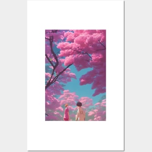 Sakura Posters and Art